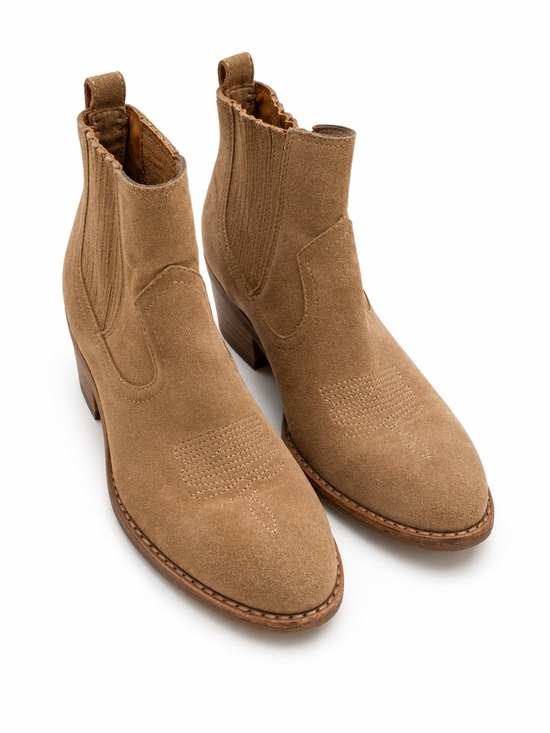 Dolce Vita Shoes - Dolce Vita Suede Tan Ankle Booties